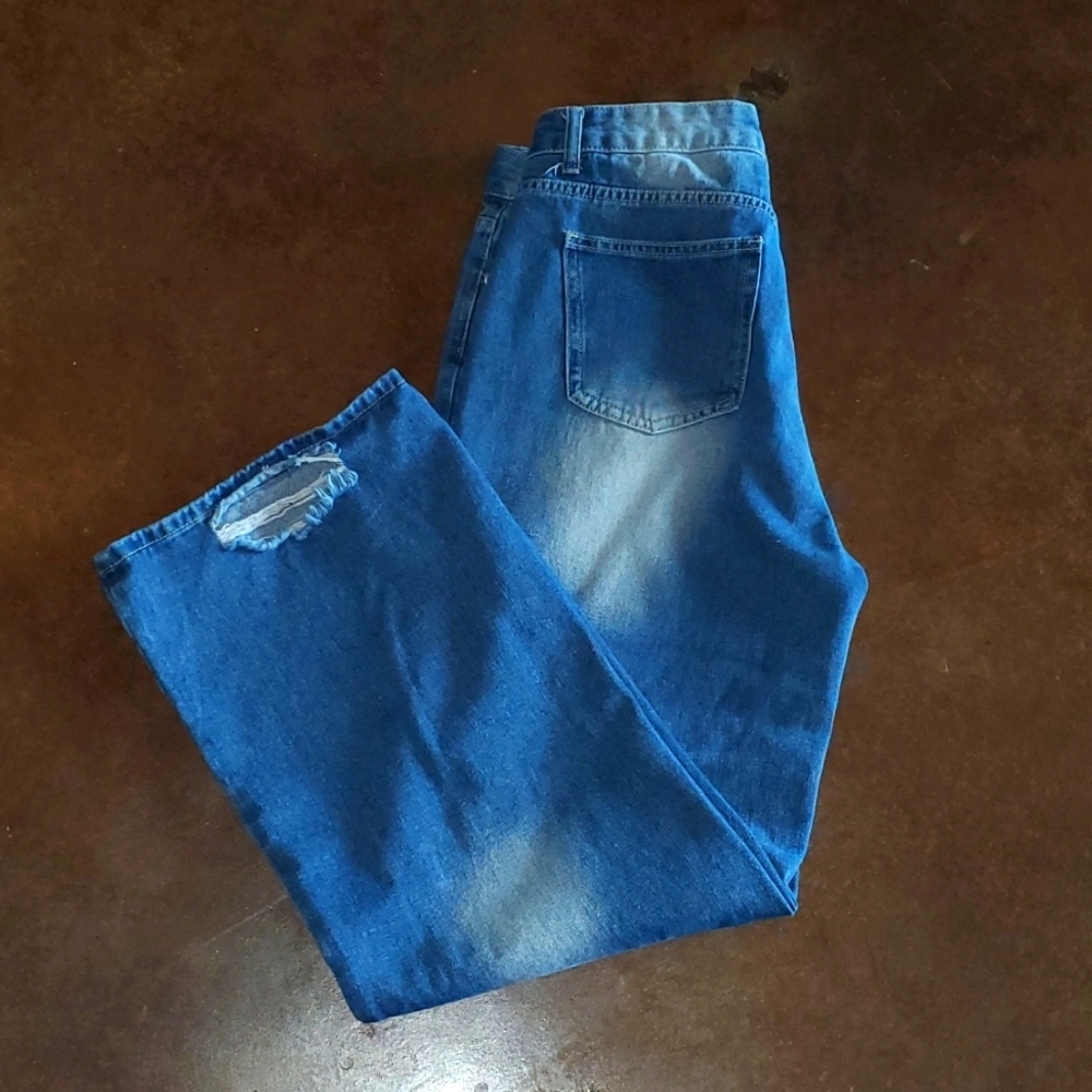 LOVEU Dear Jeans Women’s Large Distressed